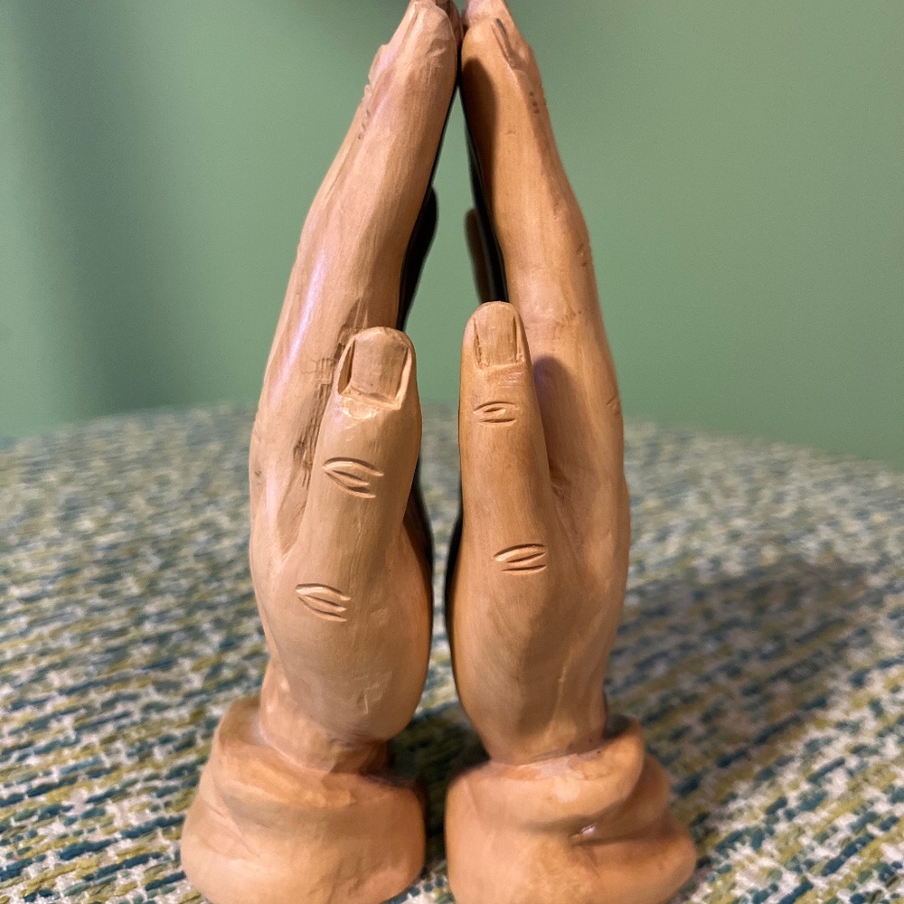Vintage wooden R/L hands